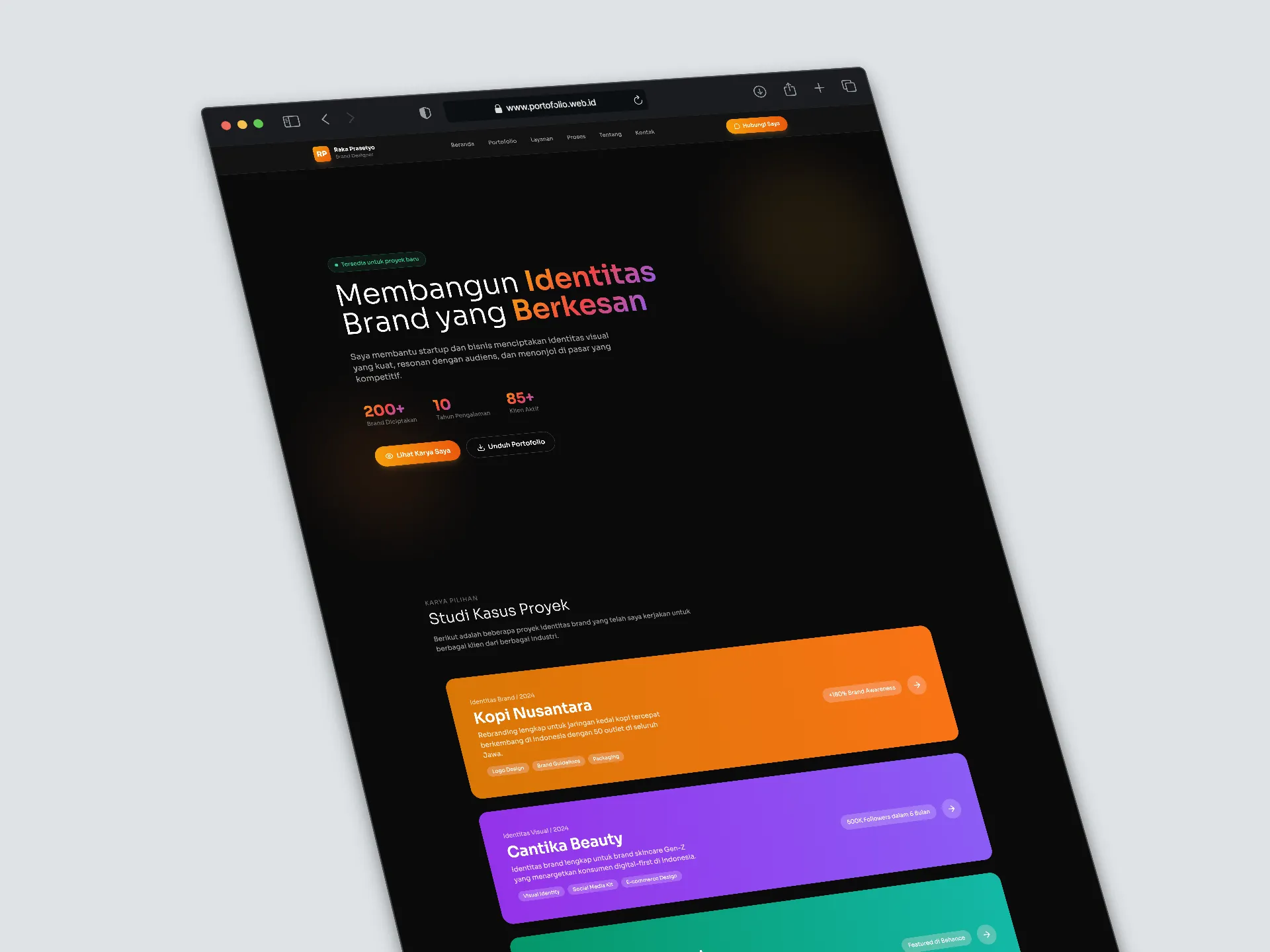 Portofolio Desainer Grafis