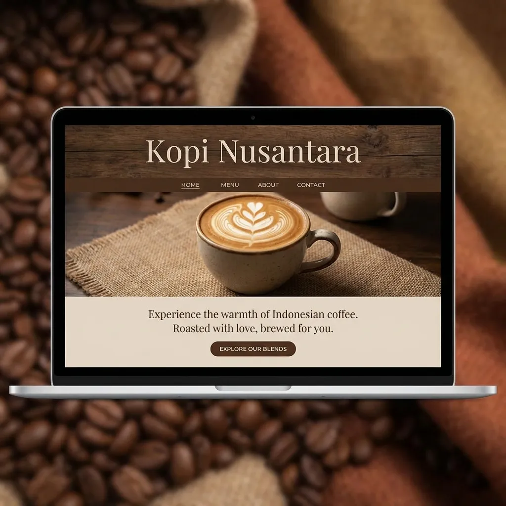 Portfolio Preview - Kopi Nusantara